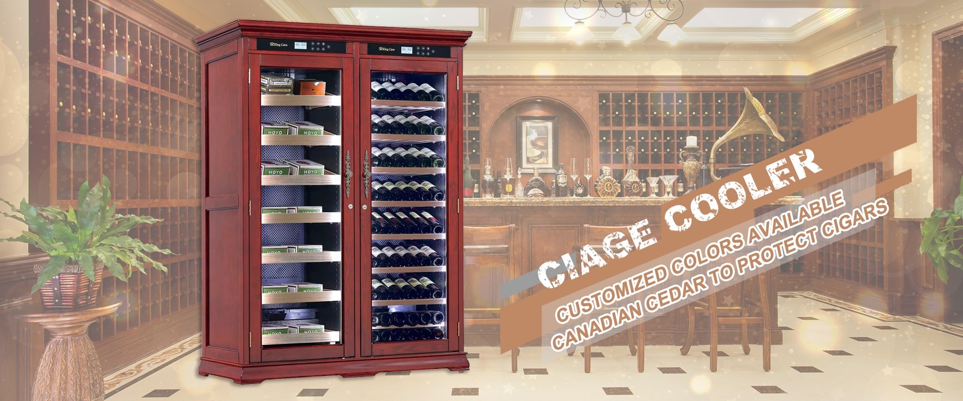 Qualità gabinetto più fresco del vino fabbrica