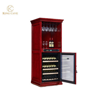 Buon prezzo Cantina di vino personalizzata Casa Living For Room Wine Cabinet Frigorifero con frigorifero per vino in linea
