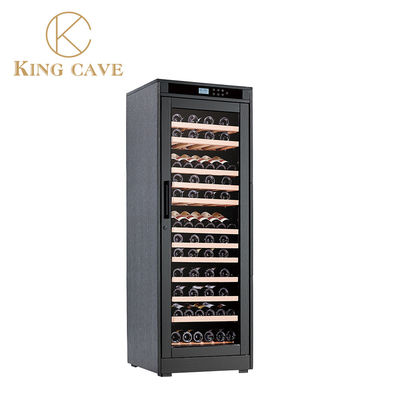 Buon prezzo Protezione sicura Blocco e luci a LED Wine Cooler Armadio con compressore Embraco in linea