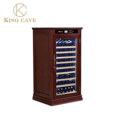 Buon prezzo Classic Wine Cooler Cabinet Con American Oak Shell Regolabili Mensole in linea