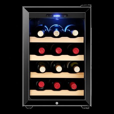 Buon prezzo Keep Your Wine Collection at the Perfect Temperature with a Locking Door Wine Cooler Cabinet in linea