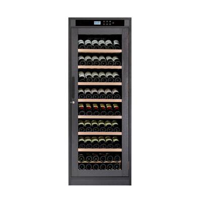 Buon prezzo Gabinetto per il raffreddamento del vino con doppia porta di vetro, sistema di raffreddamento termoelettrico e scaffali regolabili in linea