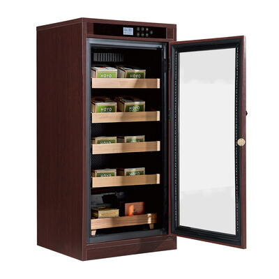Buon prezzo Raffreddatore Umidificatore Digitale Premium per Sigari con Intervallo di Umidità 65-75% RH e Porta in Vetro Temperato in linea