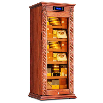 Buon prezzo Umidificatore per raffreddatori di sigari a display alto con controllo digitale del clima di precisione in linea