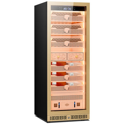 Buon prezzo Armadio umidificatore raffreddatore per sigari elettronico con controllo climatico di precisione in linea