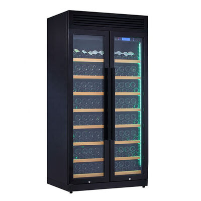 Buon prezzo Armadio frigo per vino commerciale indipendente con controllo di precisione della temperatura in linea