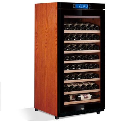 Buon prezzo Cantinetta per vino da cucina indipendente Cantinetta per vino con mobile con struttura in legno in linea